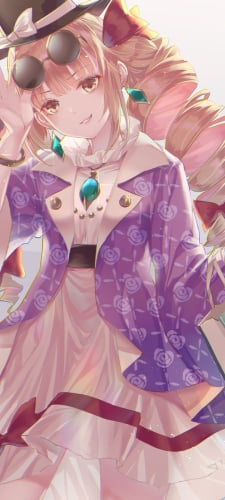 サングラスを触る可愛い依神女苑 / 東方のAndroid用のスマホ壁紙