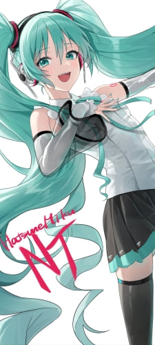 可愛い初音ミク NT / ボカロ / ボーカロイドのAndroid用のスマホ壁紙