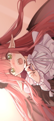 慌てて頬を赤らめる喜多川海夢 / リズきゅん / その着せ替え人形は恋をするのAndroid用のスマホ壁紙