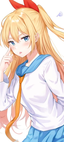 あっかんべーする桐崎千棘 (きりさき ちとげ) / ニセコイのAndroid用のスマホ壁紙