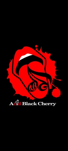 Acid Black Cherry 黒のAndroid用のスマホ壁紙