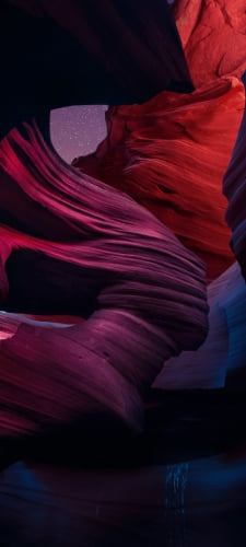 アメリカ アリゾナ アンテロープ・キャニオンのAndroid用のスマホ壁紙