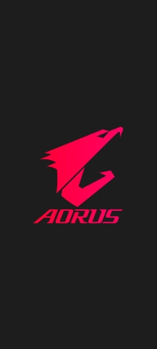 AORUS（オーラス）のAndroid用のスマホ壁紙