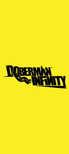 DOBERMAN INFINITY ロゴのAndroid用のスマホ壁紙