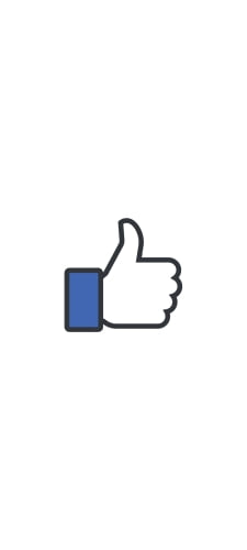 FacebookのいいねのアイコンのAndroid用のスマホ壁紙