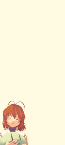 CLANNAD 古河渚のAndroid用のスマホ壁紙
