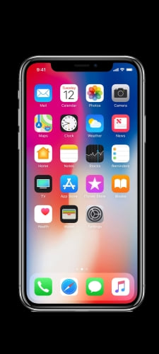Androidの壁紙がiPhoneという高度なギャグのAndroid用のスマホ壁紙