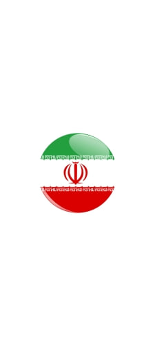 イラン 国旗のAndroid用のスマホ壁紙