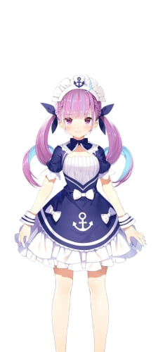 湊あくあのAndroid用のスマホ壁紙