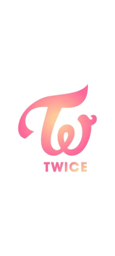 TWICEのロゴ 高画質のAndroid用のスマホ壁紙