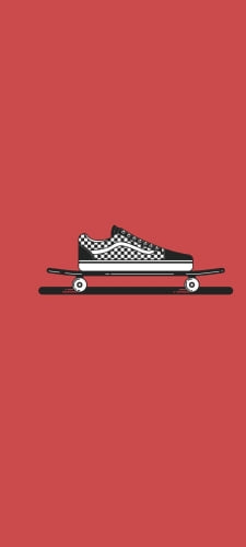 VANS スケボー スニーカーのAndroid用のスマホ壁紙