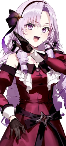 高笑いをする壱百満天原サロメ / にじさんじ / バーチャルYouTuberのAndroid用のスマホ壁紙