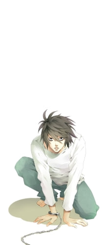 エル＝ローライト(L) / DEATH NOTEのAndroid用のスマホ壁紙