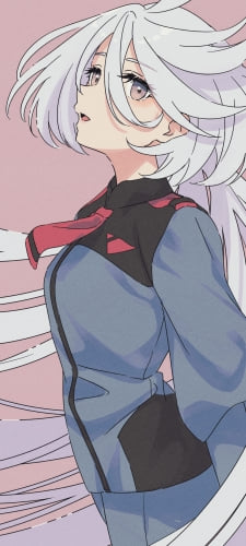 こちらを見るミオリネ・レンブラン / 機動戦士ガンダム水星の魔女 / ファンアート / イラストのAndroid用のスマホ壁紙