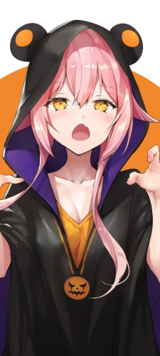 両手をあげる可愛いソルシエール / ブレイヴガールレイヴンズのAndroid用のスマホ壁紙