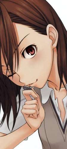 コインを持ち目標を定める御坂美琴 / とある科学の超電磁砲のAndroid用のスマホ壁紙