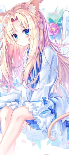 こちらを見つめるかわいいフィーロ / 盾の勇者の成り上がり / ファンアート / イラストのAndroid用のスマホ壁紙