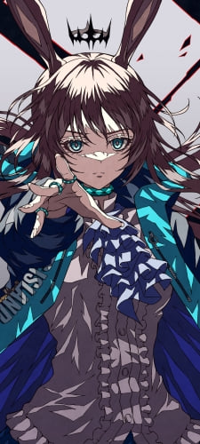 右手をかざすアーミヤ / アークナイツのAndroid用のスマホ壁紙