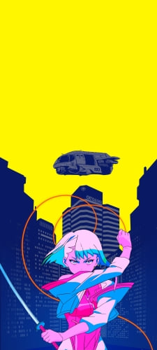 サイバーパンク：エッジランナーズ ルーシー LucyのAndroid用のスマホ壁紙