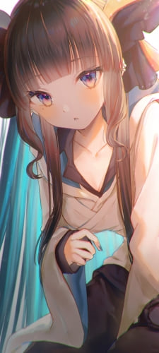 Artemis of the Blue / バーチャルYouTuber / VtuberのAndroid用のスマホ壁紙