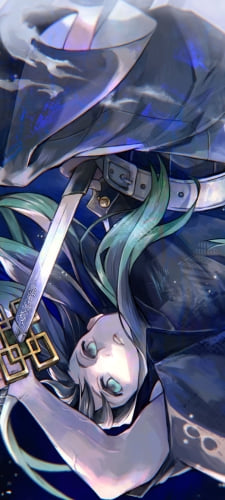 逆さまの時透無一郎 / 鬼滅の刃のAndroid用のスマホ壁紙