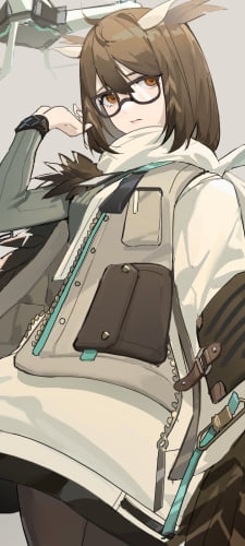 ドローンとサイレンス / アークナイツのAndroid用のスマホ壁紙