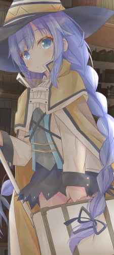 鞄と杖を持つロキシー・ミグルディア / 無職転生のAndroid用のスマホ壁紙