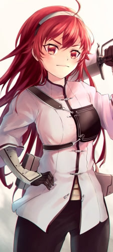 剣を肩に乗せるエリス・ボレアス・グレイラット / 無職転生のAndroid用のスマホ壁紙