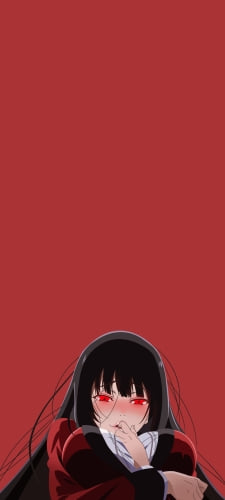 賭ケグルイ 蛇喰夢子のAndroid用のスマホ壁紙