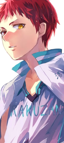 オッドアイの赤司征十郎(あかし せいじゅうろう) / 黒子のバスケのAndroid用のスマホ壁紙