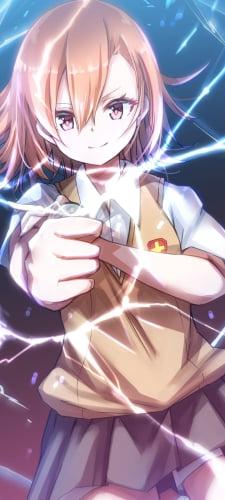 プニプニの可愛い御坂美琴 / とある科学の超電磁砲のAndroid用のスマホ壁紙