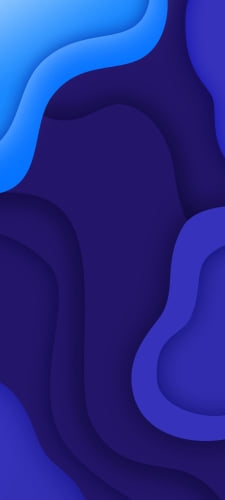 青・紫の段差のある抽象的な背景のAndroid用のスマホ壁紙