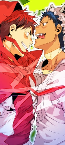 向かい合う青峰大輝と火神大我 / 黒子のバスケ / THE BASKETBALL WHICH KUROKO PLAYSのAndroid用のスマホ壁紙