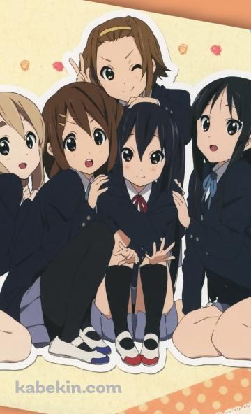 けいおん！のAndroidの壁紙(360px x 592px) スマホ用