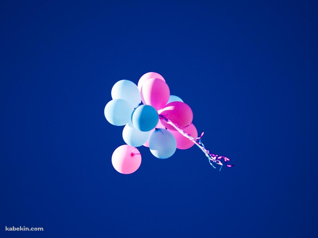 空飛ぶ風船のAndroidの壁紙(1280px x 960px) スマホ用