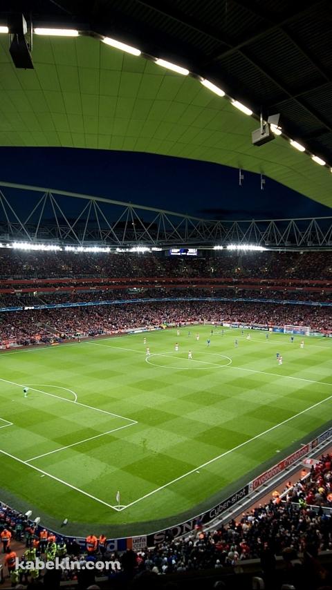 サッカースタジアムのAndroidの壁紙(480px x 854px) スマホ用