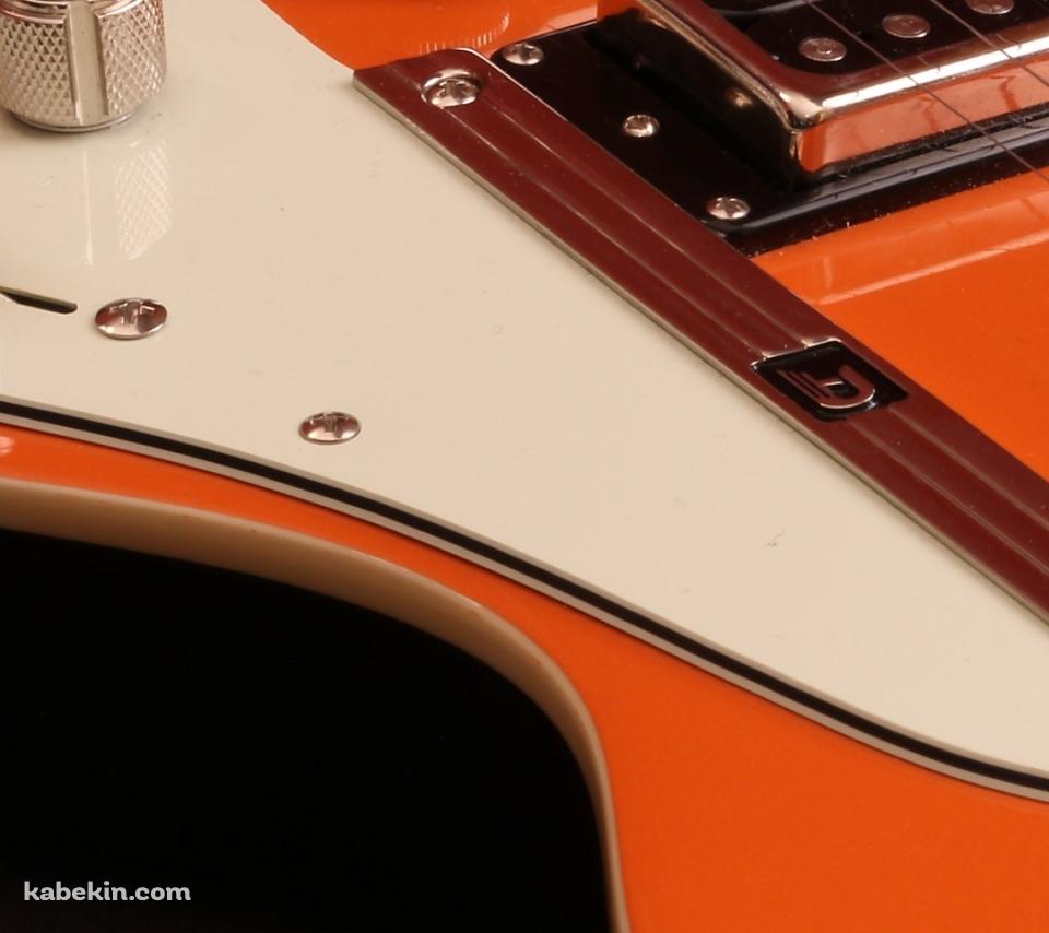 オレンジのギターのAndroidの壁紙(960px x 854px) スマホ用