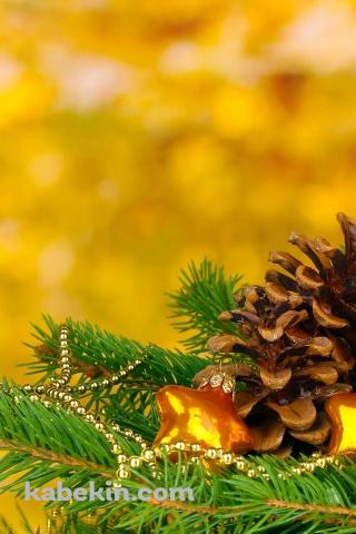 クリスマスの飾りのAndroidの壁紙(320px x 480px) スマホ用