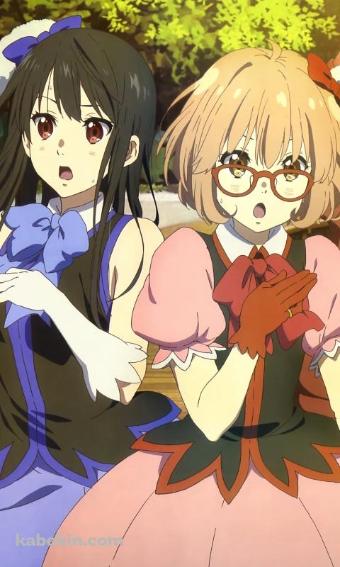 境界の彼方のAndroidの壁紙(480px x 800px) スマホ用
