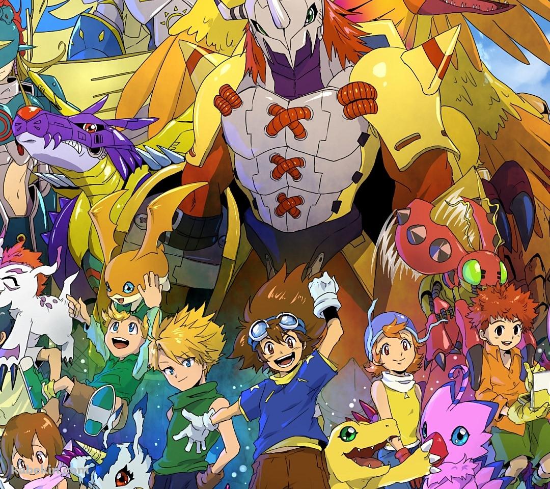 デジモンのAndroidの壁紙(1080px x 960px) スマホ用