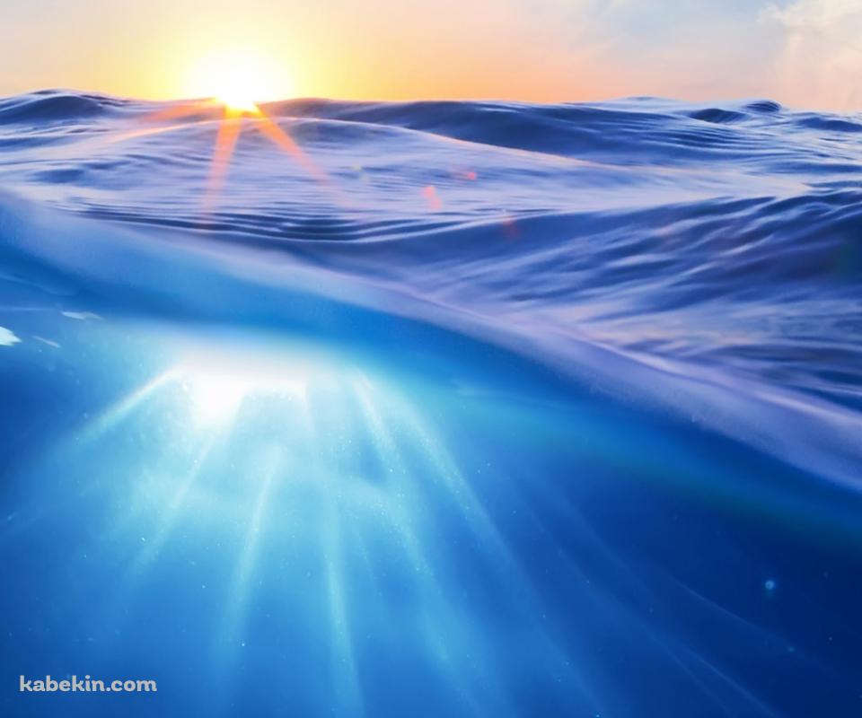海水 海の下のAndroidの壁紙(960px x 800px) スマホ用