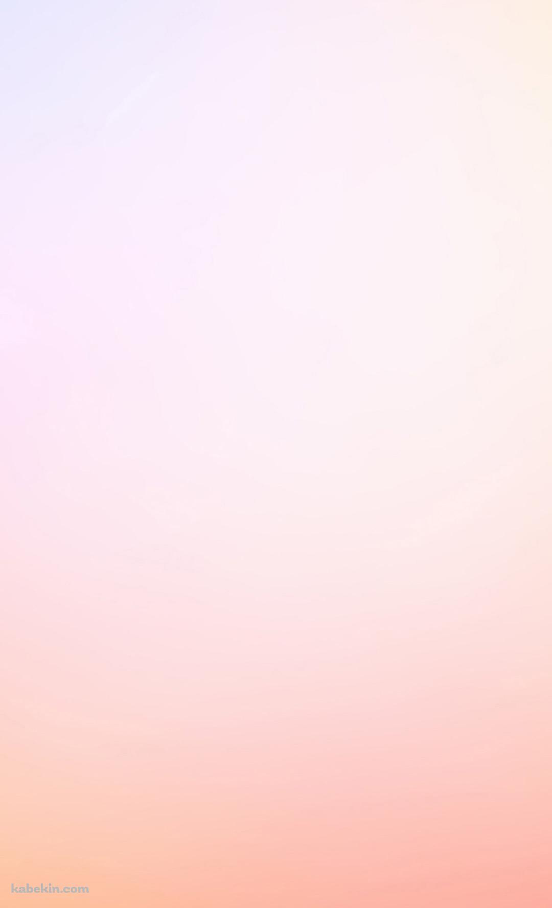 淡いピンクのグラデーションのandroid壁紙 1080 X 1776 壁紙キングダム スマホ版