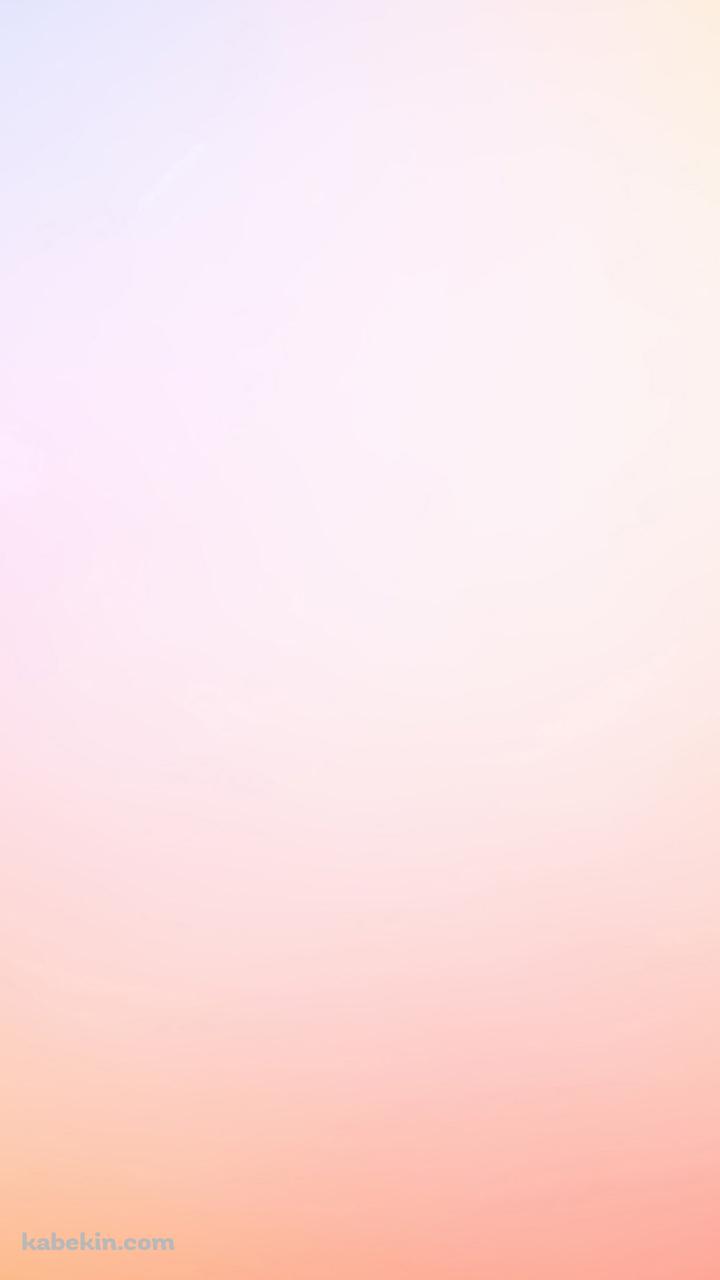 淡いピンクのグラデーションのAndroidの壁紙(720px x 1280px) スマホ用