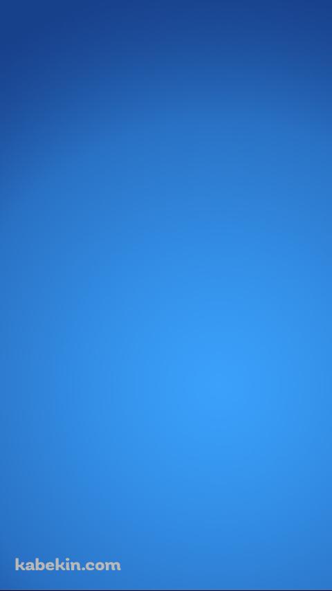 綺麗な青一色のAndroidの壁紙(480px x 854px) スマホ用