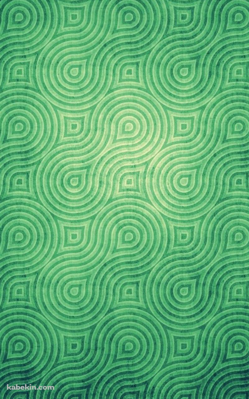 緑の楕円のAndroidの壁紙(800px x 1280px) スマホ用