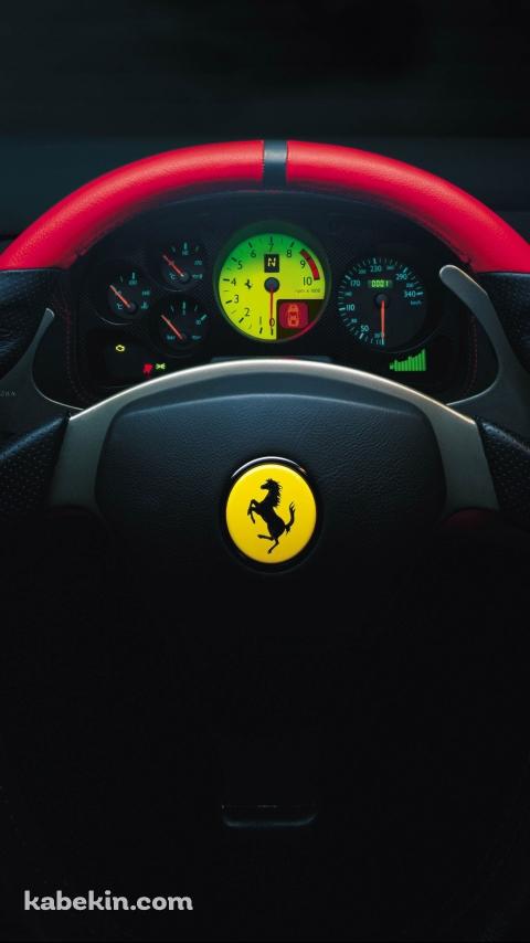 フェラーリ 運転席のAndroidの壁紙(480px x 854px) スマホ用