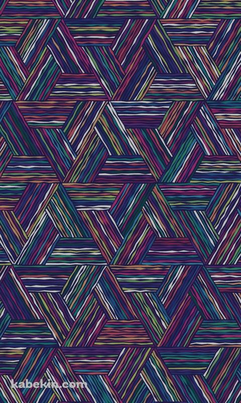 カラートライアングルのAndroidの壁紙(480px x 800px) スマホ用