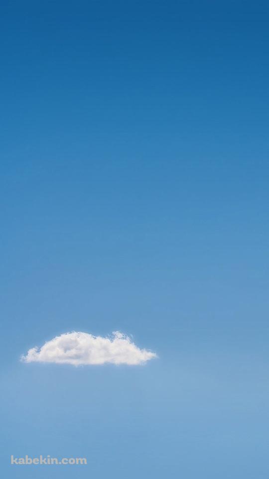 1つの雲のAndroidの壁紙(540px x 960px) スマホ用