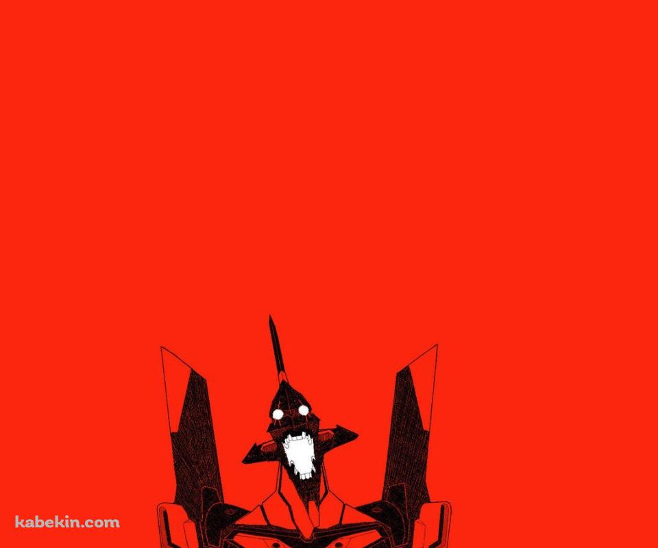 エヴァンゲリオン 赤 イラストのAndroidの壁紙(960px x 800px) スマホ用