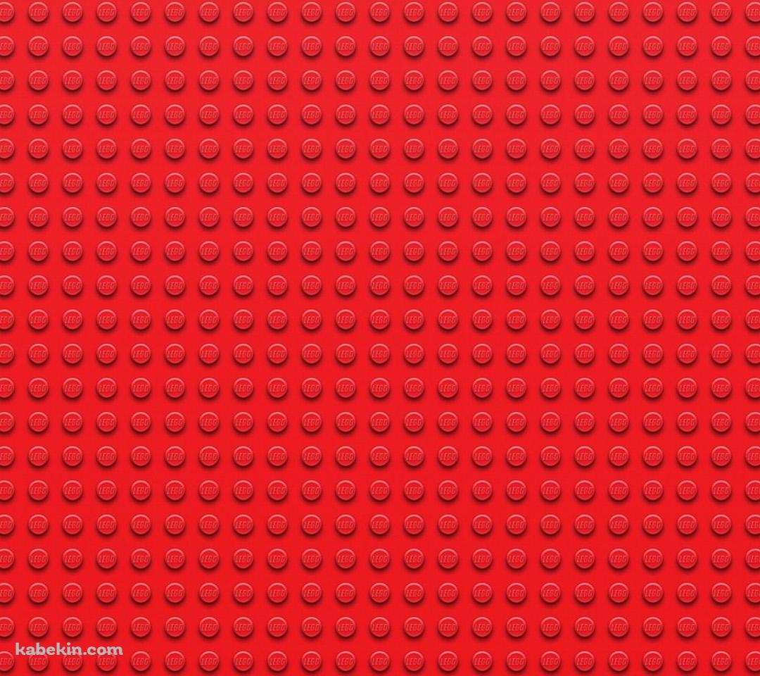 赤 レゴブロックのAndroidの壁紙(1080px x 960px) スマホ用